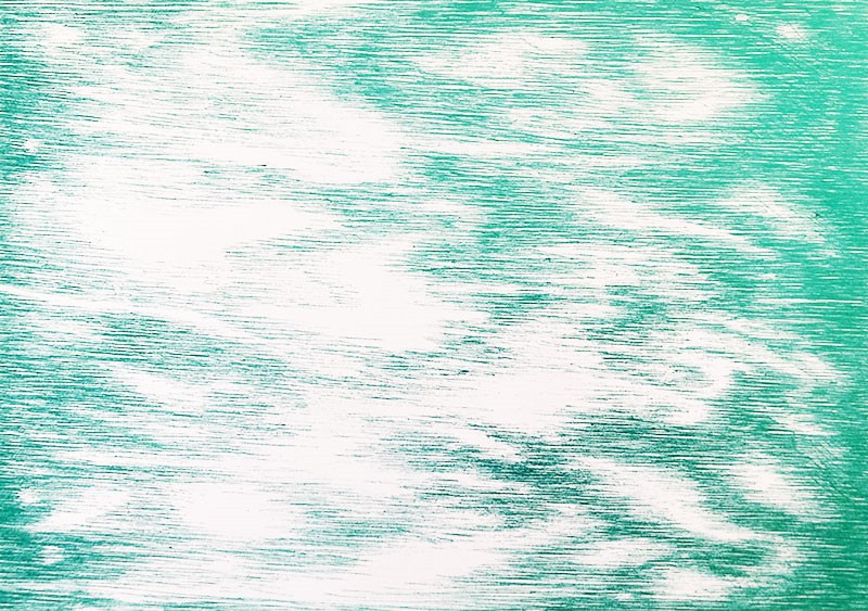 <span class=titre_dessin>Sirènes - Dessins ricochets (vert)</span>dessins stylo vert scintillant sur papier, encadrés bois blanc, 20 x 30 cm, Musée d’art contemporain Artéum, 2021